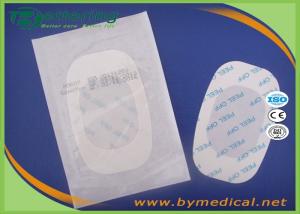 China A0607 paper frame sterile permeable transparent PU IV Cannula Dressing breathable waterproof PU film IV wound dressing wholesale