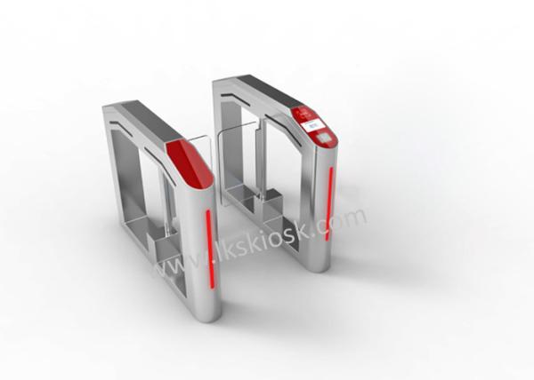LKS Fast Entrance Solution Speed Gates Stainless Steel Material 1 Year Warranty