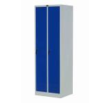 Two Doors Two Line Metal Sports Lockers Powder Coating Metal Locker Wardrobe