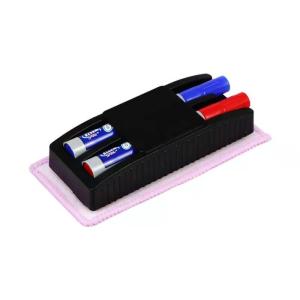 China Custom Plastic Magnetic Whiteboard Erasers With Pen Holder wholesale