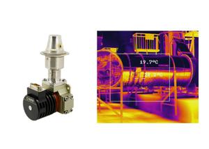 China VOCs Optical Gas Imaging Cooled MWIR Thermal Imaging Detector 320x256 24VDC wholesale