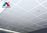 Acoustic Aluminum Metal Drop Ceiling Tiles With Fireproof Nonwoven Sheet