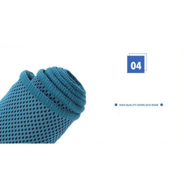 Customizable Ice Towels For Neck Microfiber High Absorbability Skin Friendly