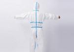 Non Sterile Sms Blue Or Green 110x130cm Disposable Surgical Gown For Hospital
