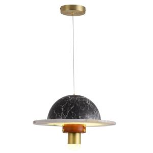 China Nordic modern simple personality cafe restaurant bedroom creative high-end design marble chandelier wholesale