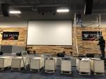 3.9mm Church LED Screen Rental Display Epistar 10x12ft Hanging Installation