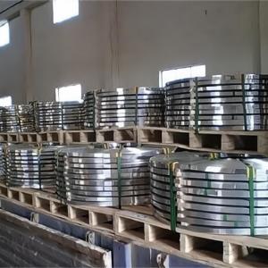China ASTM SS 316 Acid Resistant Stainless Steel Strip Sliver Finish 5 - 10 Inch Width on sale