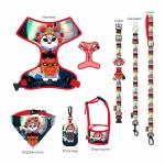 Heavy Duty Pet Harness Vest Sweat Resistant Poop Bag Holder