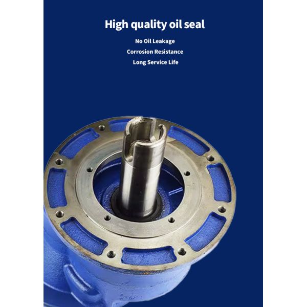 Gear Reducer 323mm Output And Input Flange Type With Output Shaft