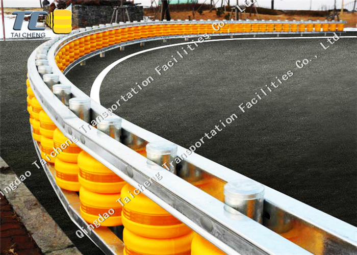 EVA Safety Rolling Barrier With Galvanized Beam