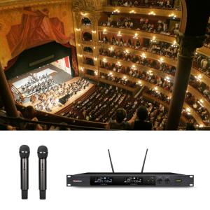 China CE Handheld 510 - 937 MHz UHF Digital Wireless Microphone wholesale