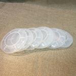 FDA Approved PE PP Lid , Food Grade Screw Plastic Lids For Tin Cans