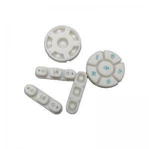 China Custom Molded Rubber Push Buttons For Electronic Equipment wholesale