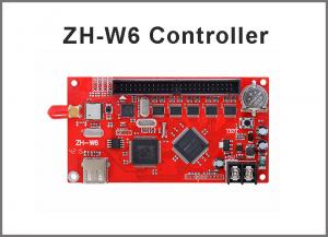 China wifi led control card ZH-W6  LED P10 Module wifi wireless card, U disk drive board controllers wholesale