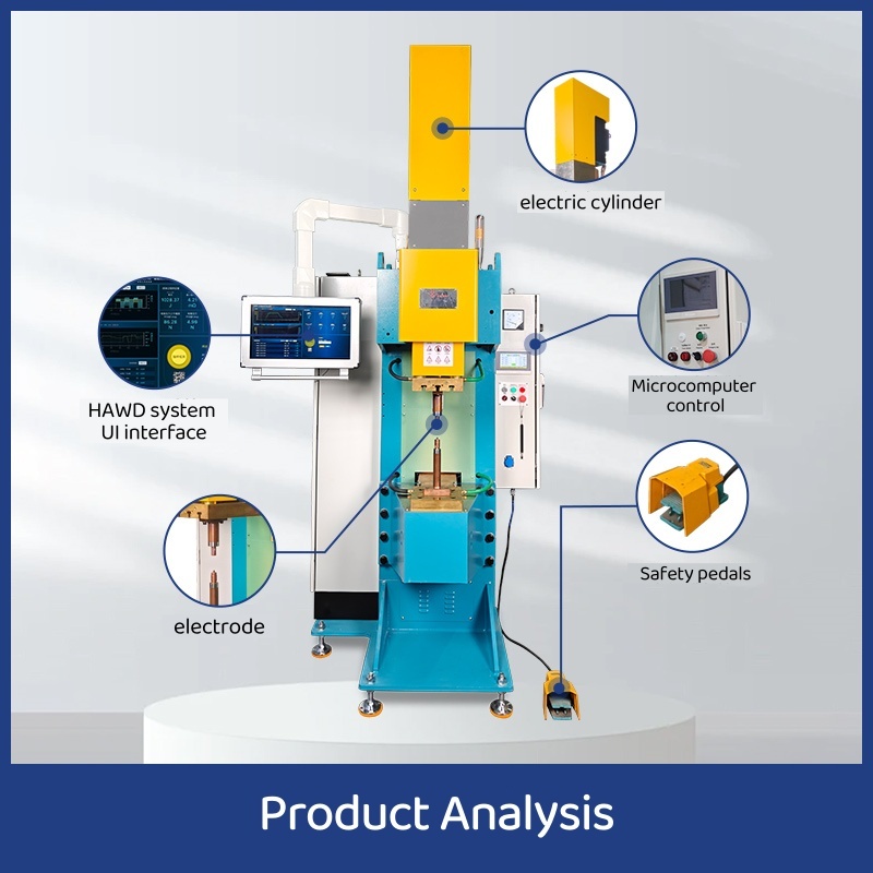 Servo Capacitor Discharge Spot Welding Machine