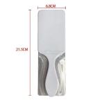 Custom Coated Sublimation Hair Brush Blank Plastic Hair Massage Comb