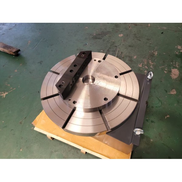 Servo Driven Rotary Indexing Table Fourth Axis Worm Gear Table