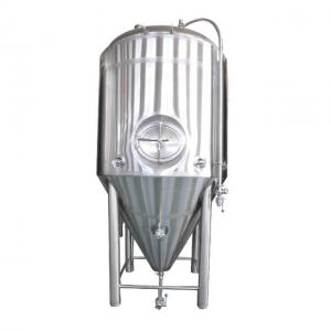 China 25KG Weight Stainless Steel Beer Fermentation Tank with Conical Cooling Dimple Jacket on sale