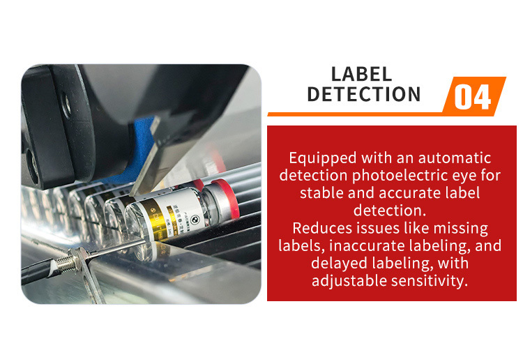 Automatic Horizontal Wrap-Around Labeling Machine with 50-300 bottles/min Output, ±1mm Labeling Accuracy, and 220V 50Hz Power Supply