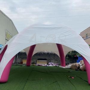 China Event Spider Inflatable Tent Large White Inflatable Spider Dome Tents wholesale