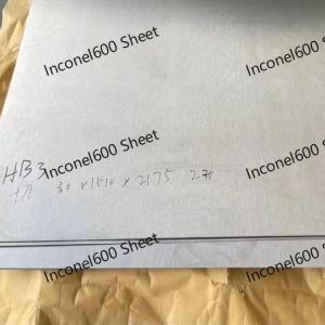 China Thickness 1.0mm 1.2mm 1.5mm 2.0mm 2.5mm 3.0mm Inconel 600 /Alloy 600 Sheet / Plate/ Coil wholesale