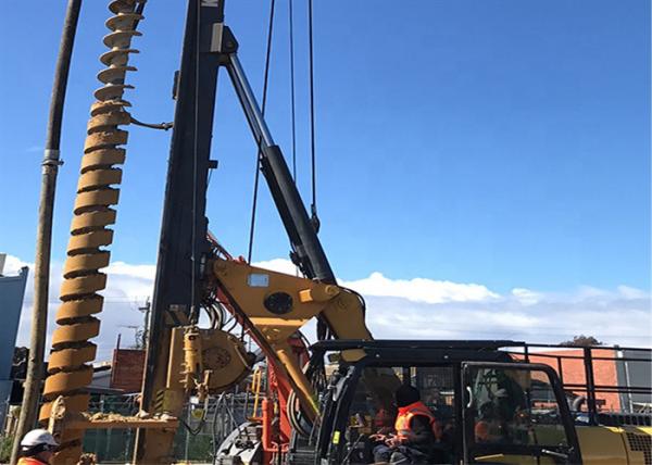 17m KR150M Multifunctional Drilling Rig Hydraulic Rotary 400KN Bored Pile