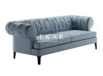 Europea Contemporary Style 2018 Latest Living Room Furniture Bicolor Fabric Sofa