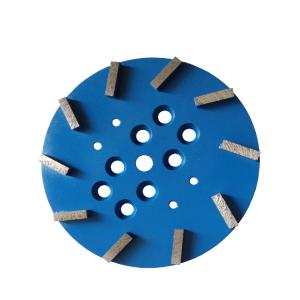 China OEM / ODM 10 Inch Diamond Grinding Wheels Concrete Grinding Head wholesale
