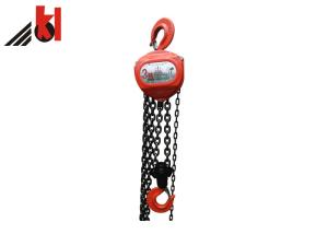 China Hand Puller Mine Lifting Chain Block G80 Spray Painting 3m wholesale