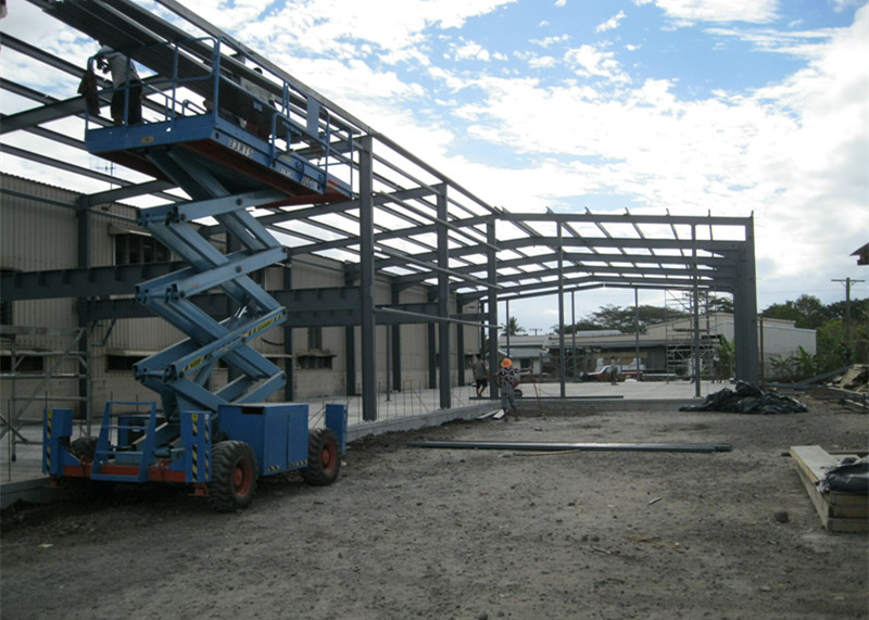 Safe and strong Steel Framework With Mezzanine For Industrial steel structure warehouse fabrication