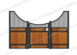 China Portable Bamboo Plank Metal Frame Horse Stable Partitions wholesale