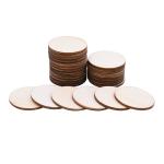 Blank Painting 10cm Unfinished Wood Crafts Pine Wood Discs