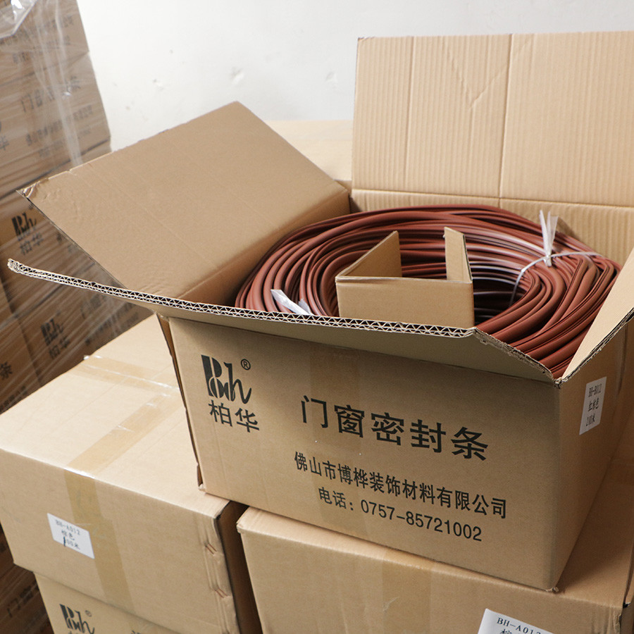 Aluminium Profile Wardrobe Door Seal Strip customized size