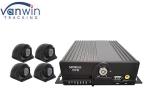 AHD 1080P 4g Dual SD card 4ch GPS mobile cctv dvr