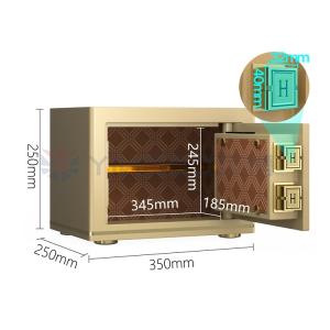 China Dual Alarm Electronic Lock Office Safe Box Anti-Theft H250mm wholesale