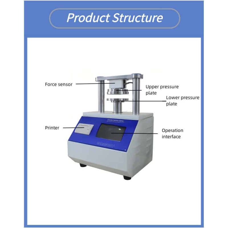 Automatic Ring Crush & Edge Crush (RCT/ECT) Tester Fully Automatic High-precision Edge Crush & Ring Crush (RCT/ECT) Tester