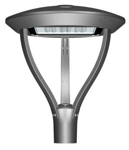 China TUV CB ENEC SAA SABER CE RoHS Approved 80W CROWN LED Street Garden Light Urban Lighting IP66 Waterproof Outdoor wholesale