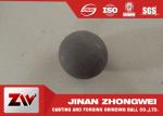 Durable Cast Iron Forged Steel Grinding Media Balls In Mining Plant