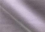 Stretchy Microsuede Polyester Fabric For Upholstery Lady Garments
