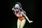 Red Color Sex Anime Figure , Undressable Anime Figures Different Style Available