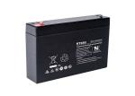 6V Rechargeable Sealed Lead Acid Battery 1.3Ah-12Ah ABS Engineering Plastic