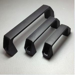 China LS522 ABS handle for furniture window handle for furniture Zinc Alloy Black Cabinet Handle on sale