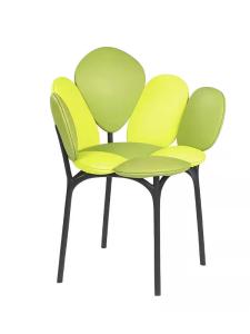 China Nordic Hotel Restaurant Furniture Dining Room Petal Shaped Stainless Steel Minimalist Dining Chair wholesale
