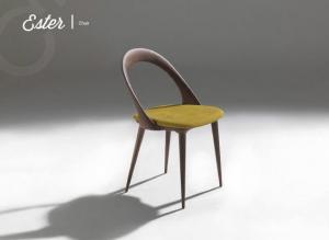 China Wood Frame Ester Dining Chair , Porada Ester Chair By S. Bigi - Chaplins on sale