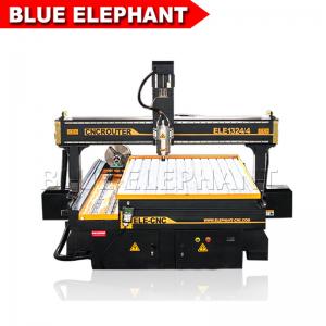 China 1324 4th Axis Cnc Rotary Wood Door 3d Engraving Cnc Router Machine on sale