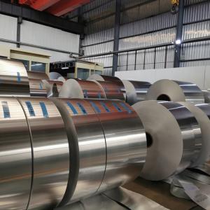 China Silver 8K 2B BA Brushed 1 Inch Stainless Steel Material Strips 0.1mm-3mm Thickness wholesale