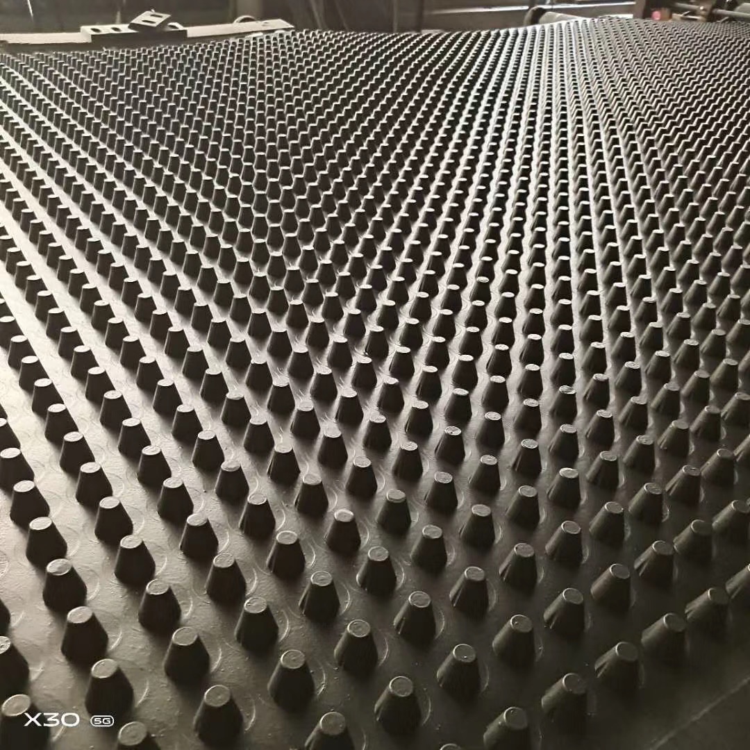 Onsite Training Included 8-30mm HDPE Dimpled Plastic Drainage Sheet for Waterproofing