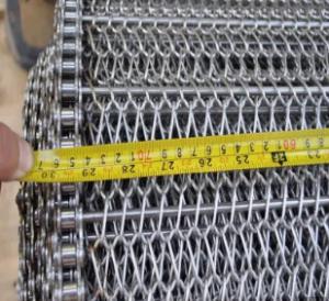 China Stainless Steel Spiral Freezer Belt Twill Dutch Weave Wire Mesh wholesale