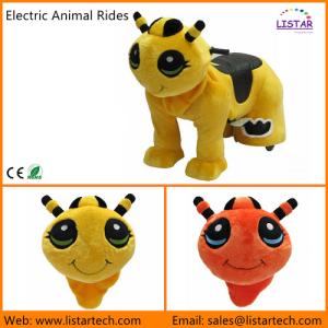 China Electric Stuffed Animals, Ride on Toys Motorized Plush Riding Animals Zippy Rides-Bee wholesale