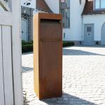 Weather-Resistant Apartment Complex Mailboxes Rustic Look Outdoor Decorations